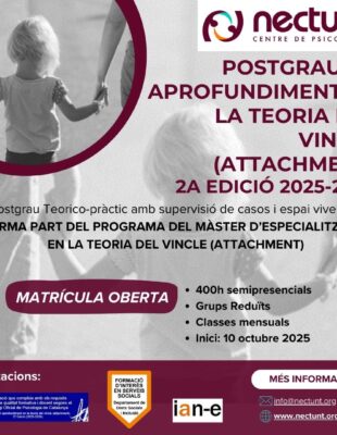 Postgrado en Profundización en la Teoría del Vínculo. ÚLTIMOS PLADES!!